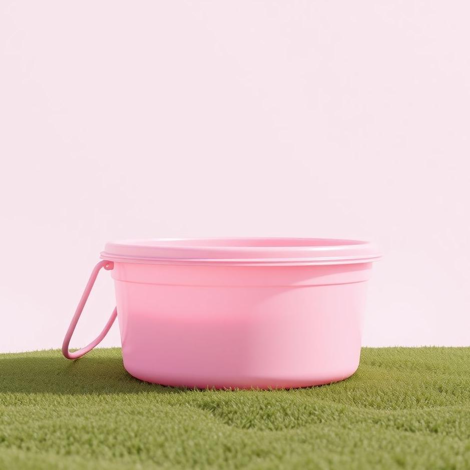 Dream : Pink container in a dream