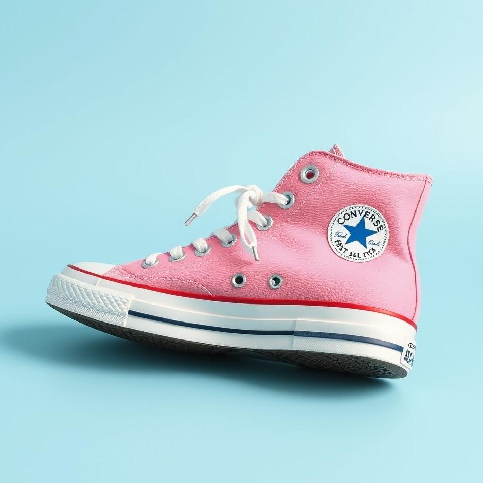 Dream : Pink converse in a dream