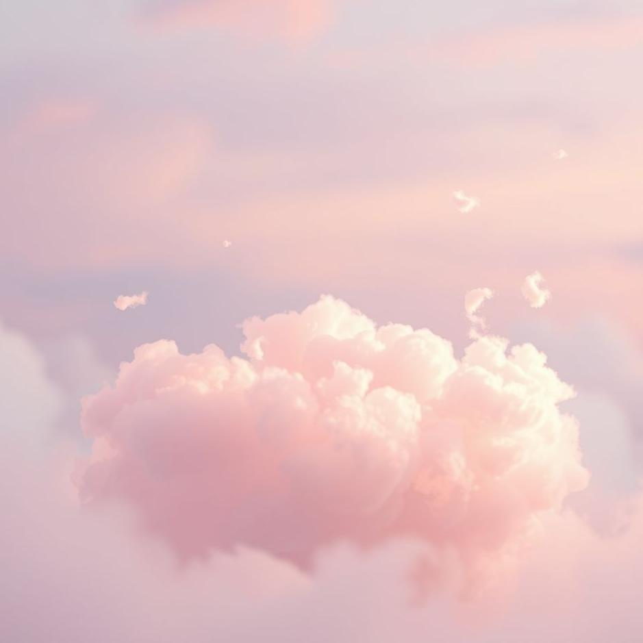 Dream : Pink cotton in a dream