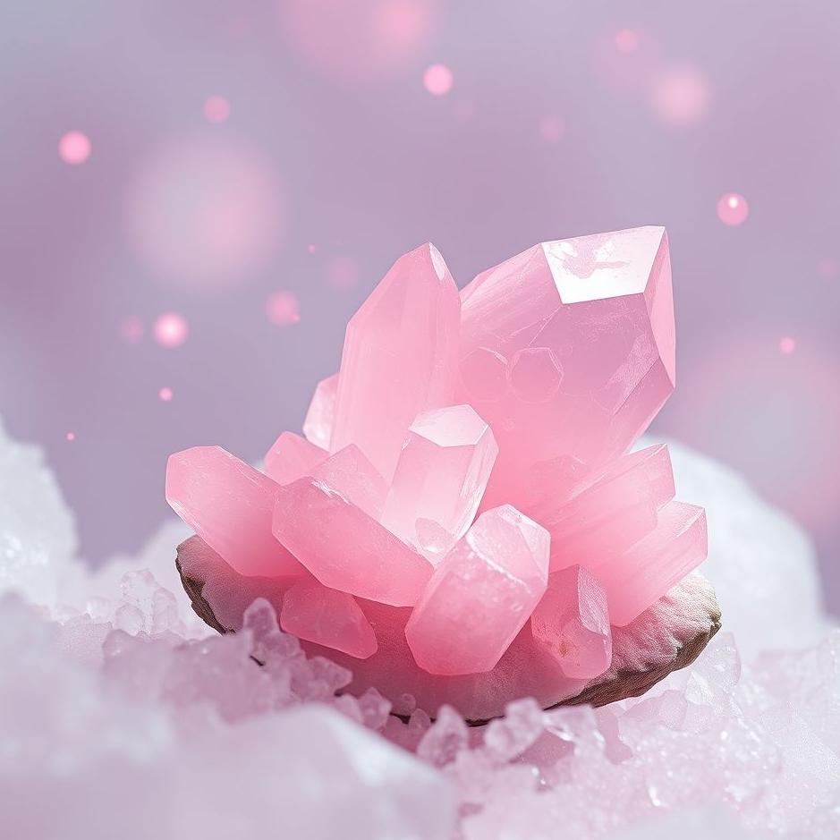 Dream : Pink crystal in a dream