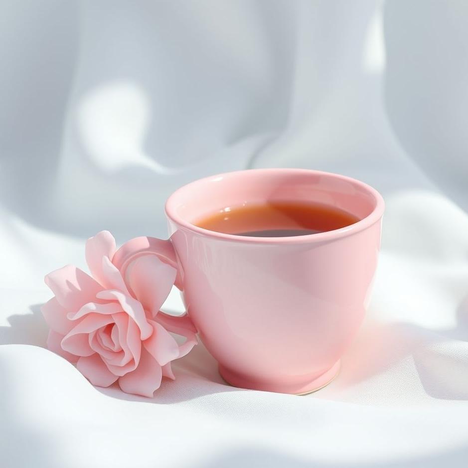 Dream : Pink cup in a dream