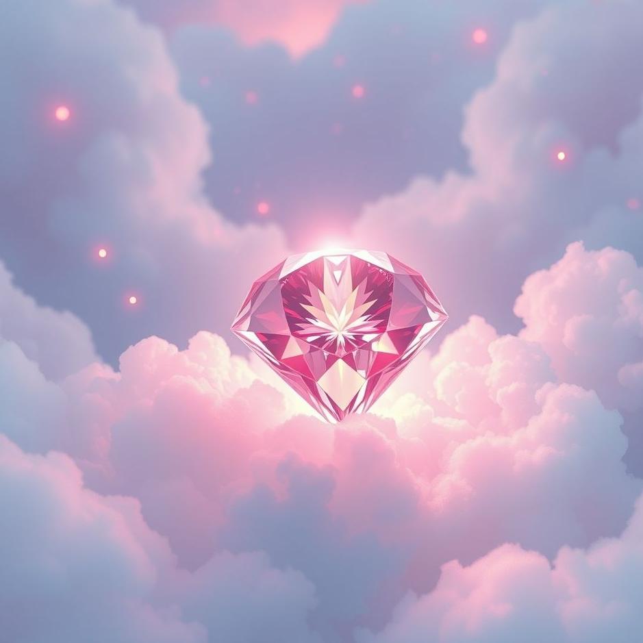 Dream : Pink diamond in a dream