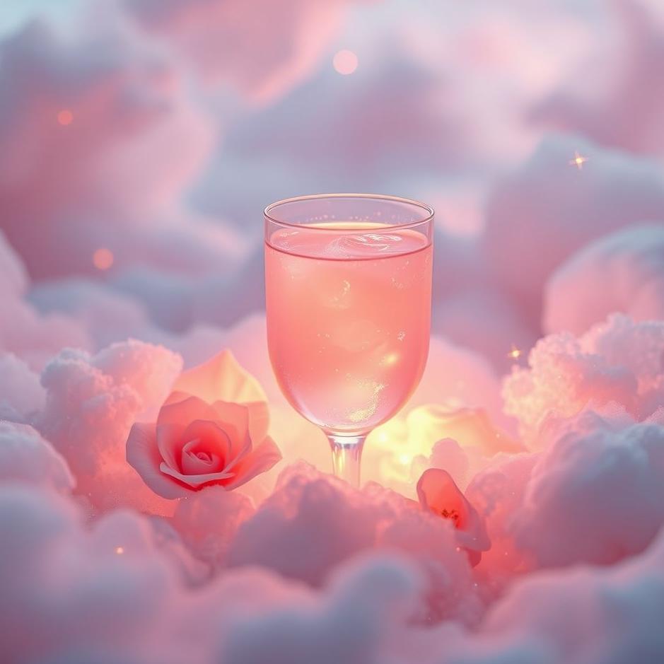 Dream : Pink drink in a dream