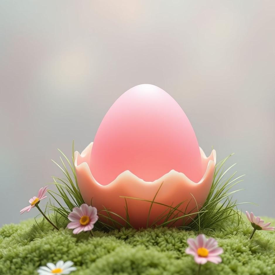 Dream : Pink egg in a dream