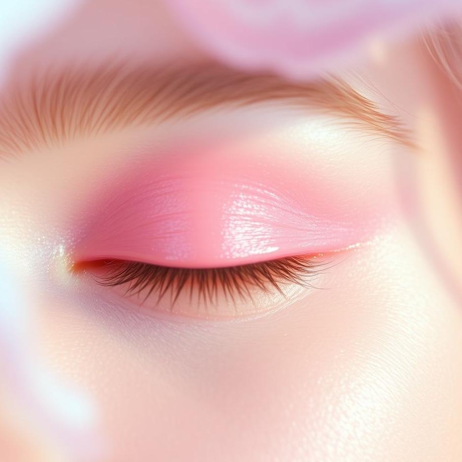 Dream : Pink eyeshadow in a dream