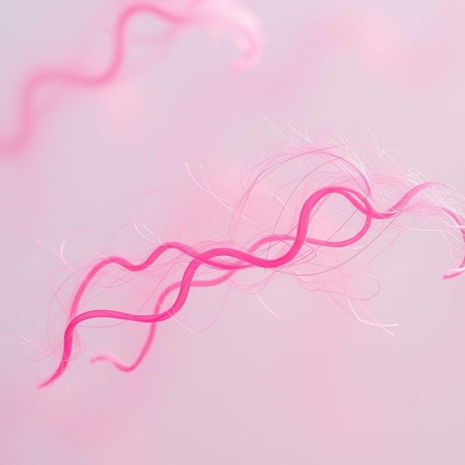 Dream : Pink fiber in a dream
