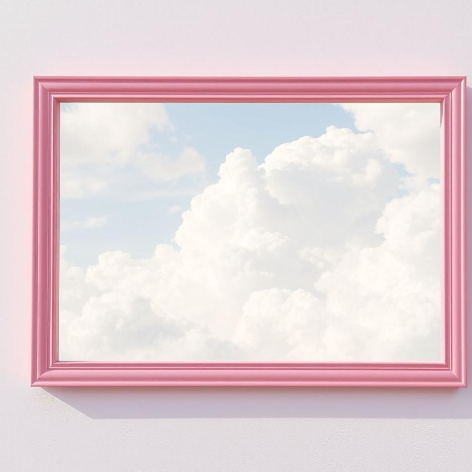 Dream : Pink frame in a dream