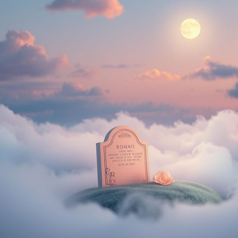 Dream : Pink grave in a dream