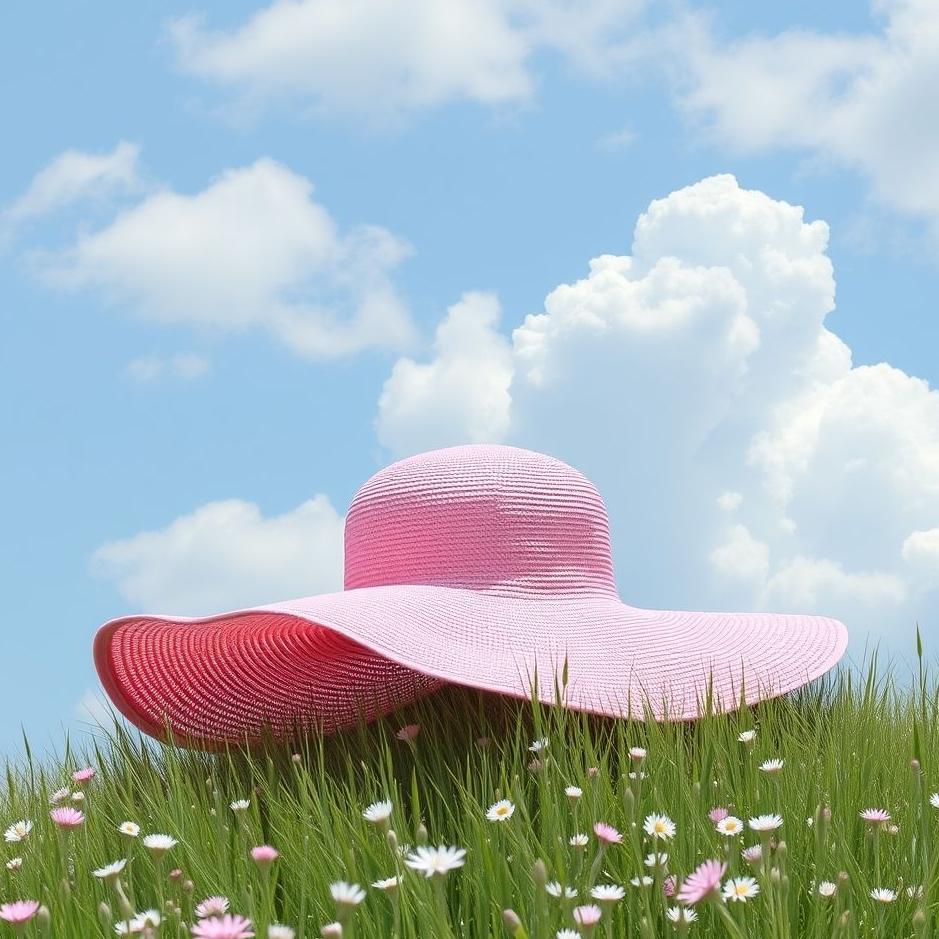 Dream : Pink hat in a dream