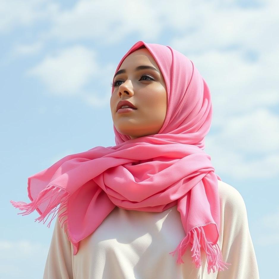 Dream : Pink headscarf tactic in a dream