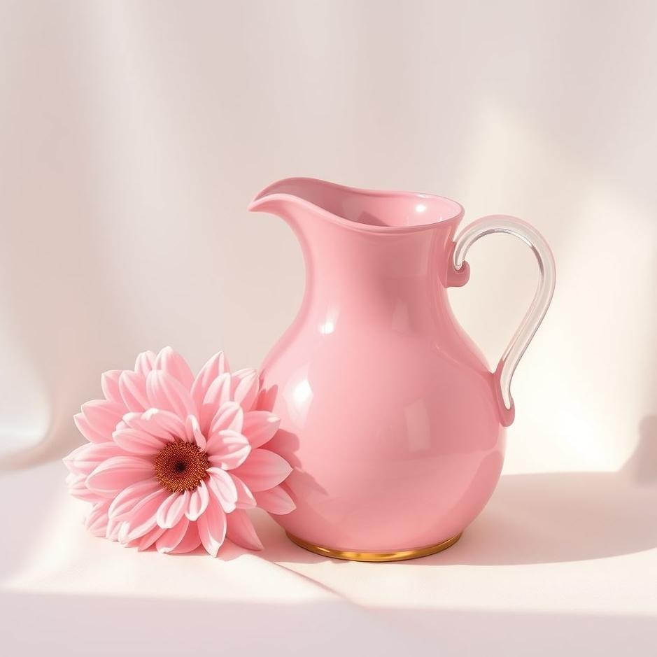 Dream : Pink jug in a dream