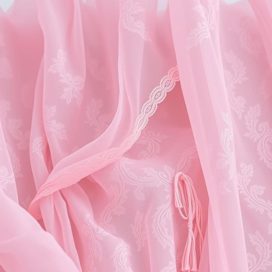 Dream : Pink lace cover in a dream