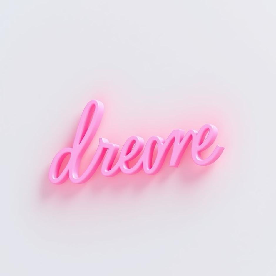 Dream : Pink letter in a dream