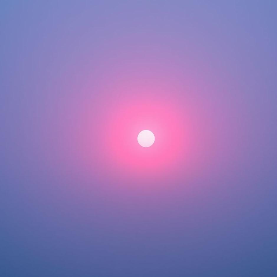 Dream : Pink light in a dream