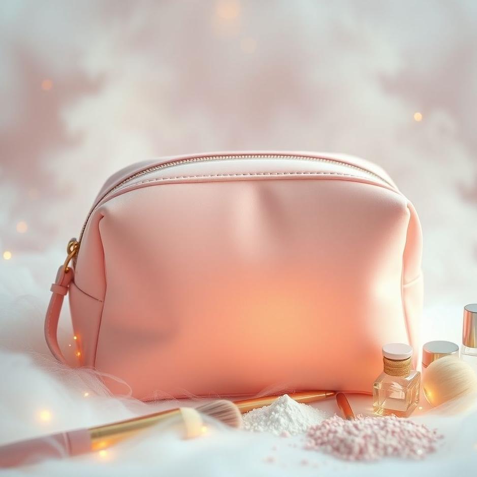 Dream : Pink make-up bag in a dream