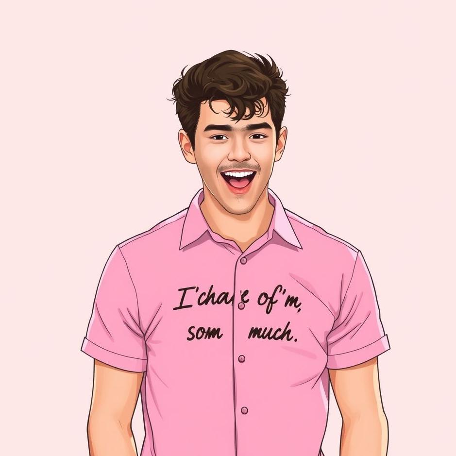 Dream : Pink men's shirt in a dream