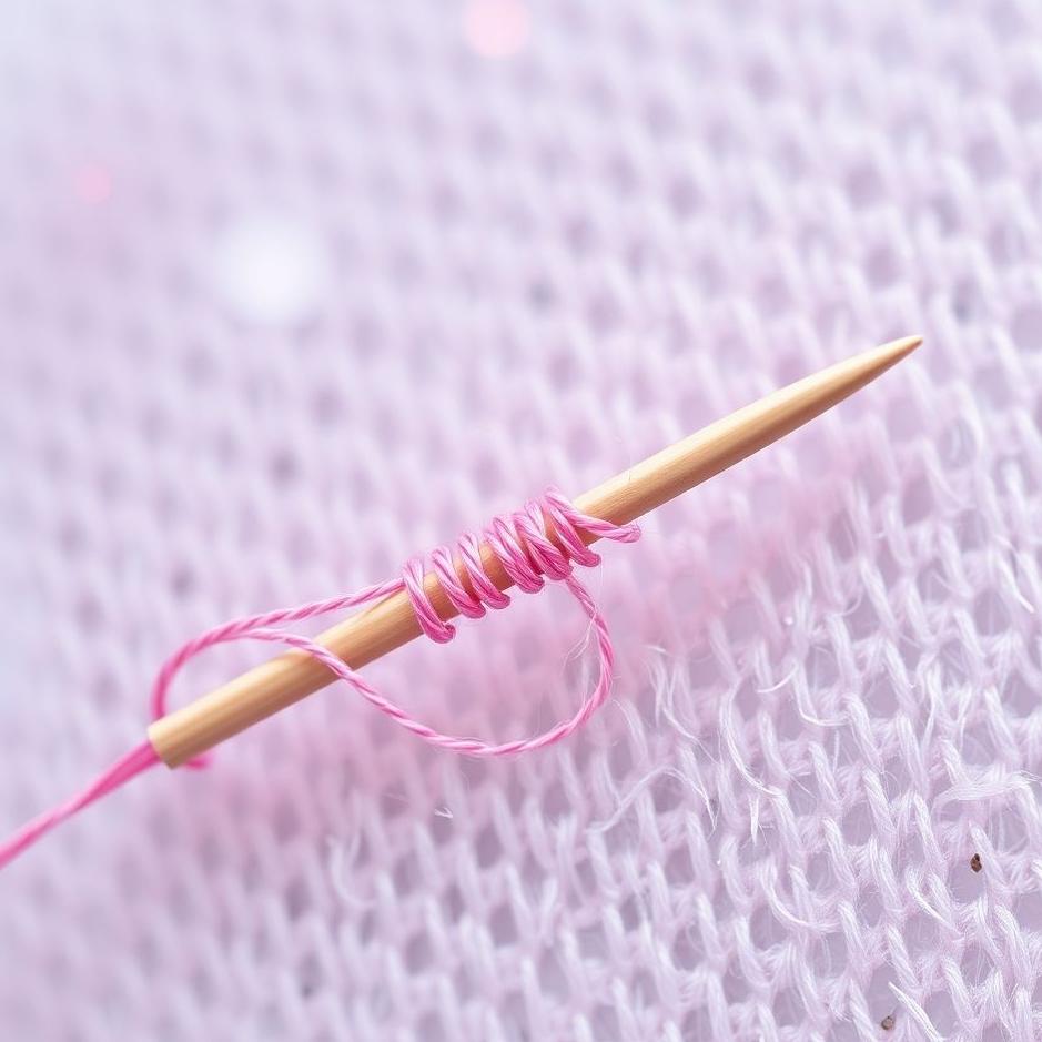 Dream : Pink needle in a dream