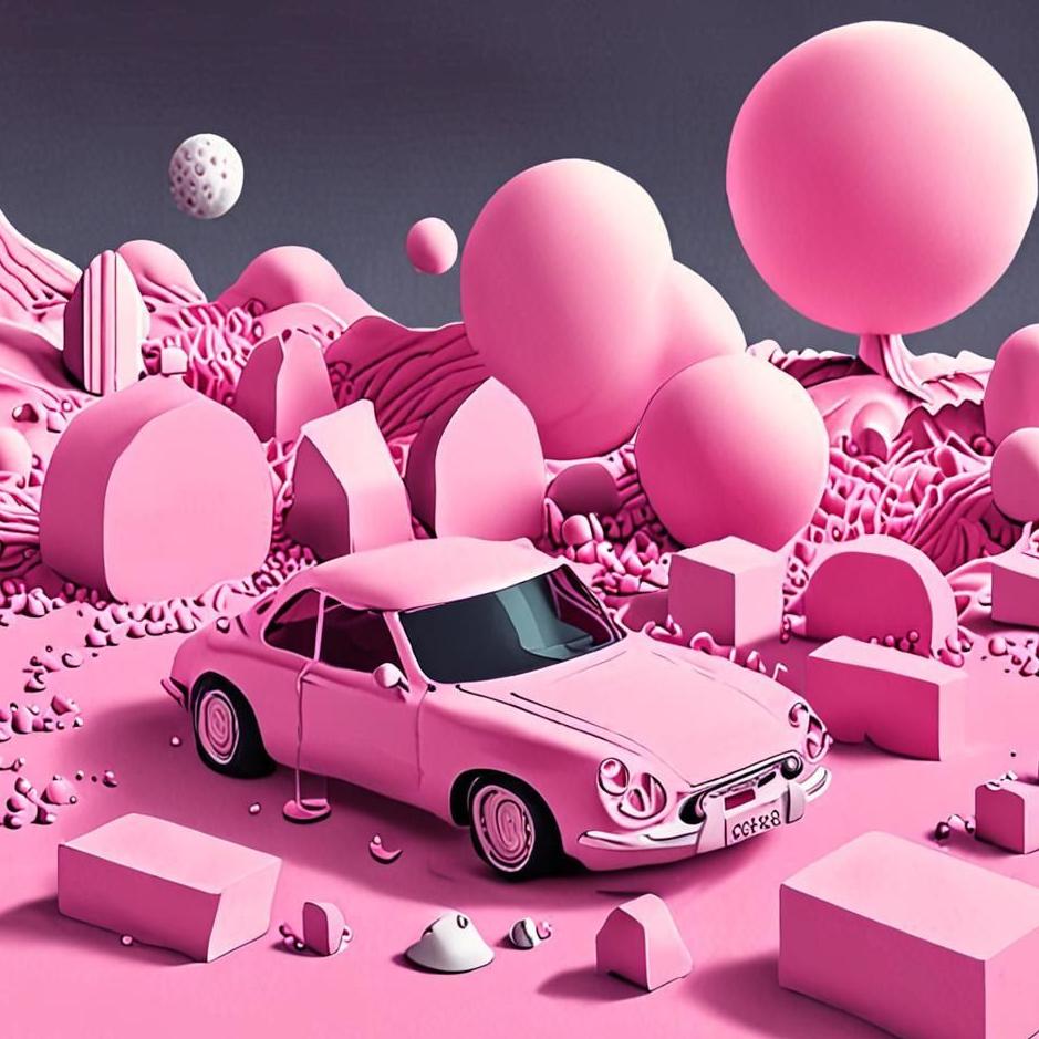Dream : Pink objects in a dream