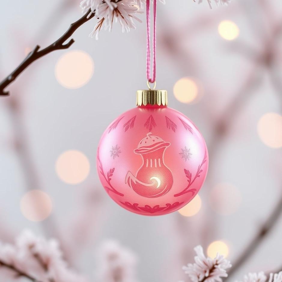 Dream : Pink ornament in a dream