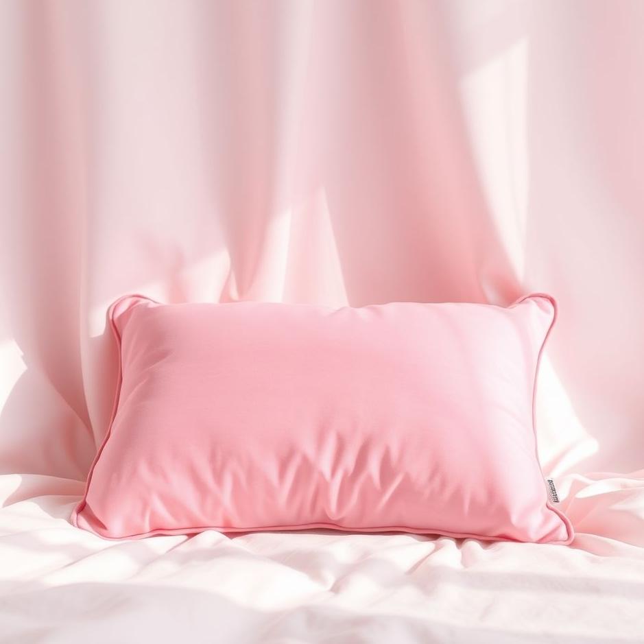 Dream : Pink pillow in a dream