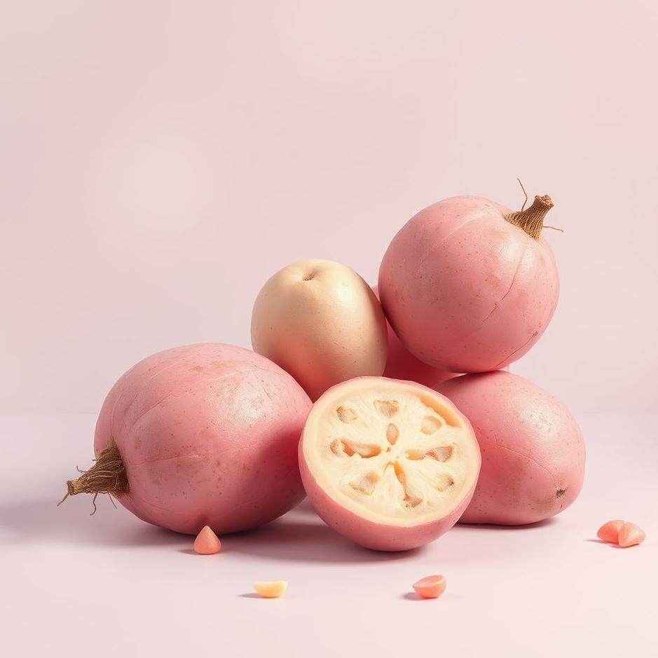Dream : Pink potatoes in a dream
