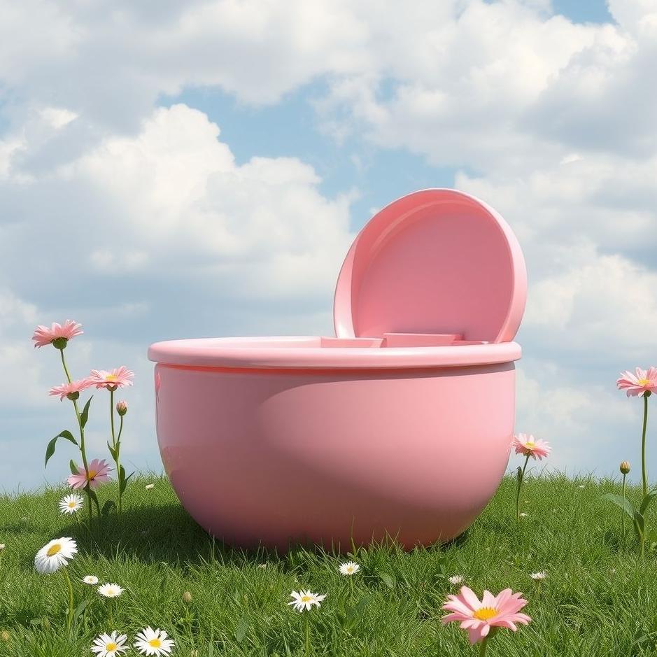 Dream : Pink potty in a dream