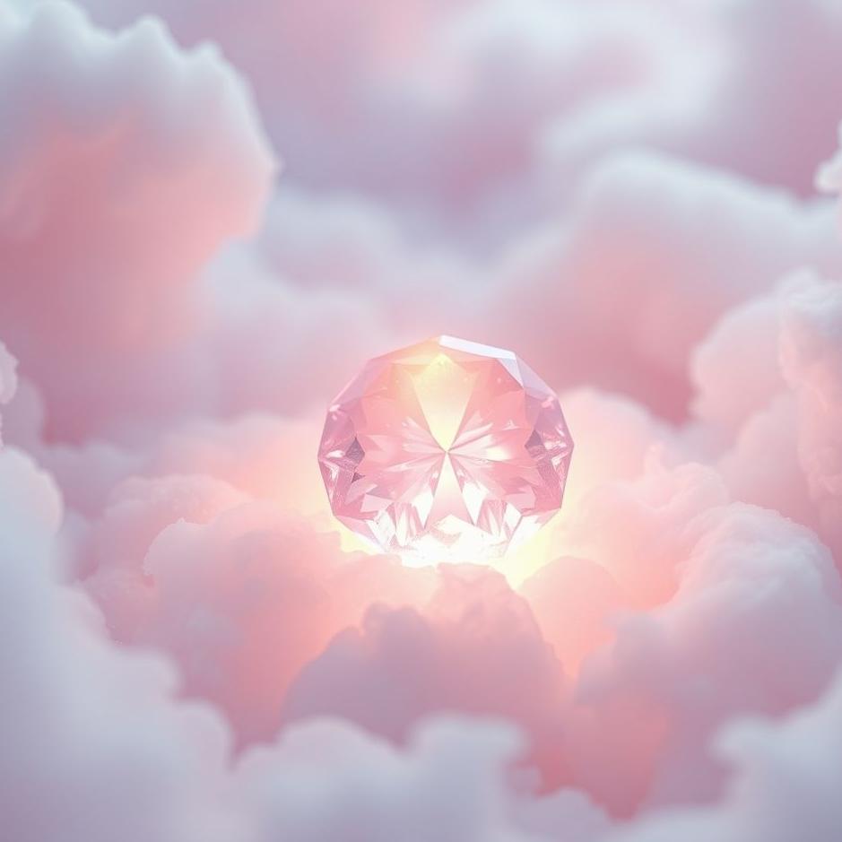 Dream : Pink quartz stone in a dream