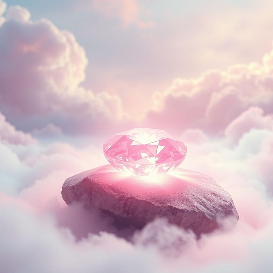 Dream : Pink rock in a dream
