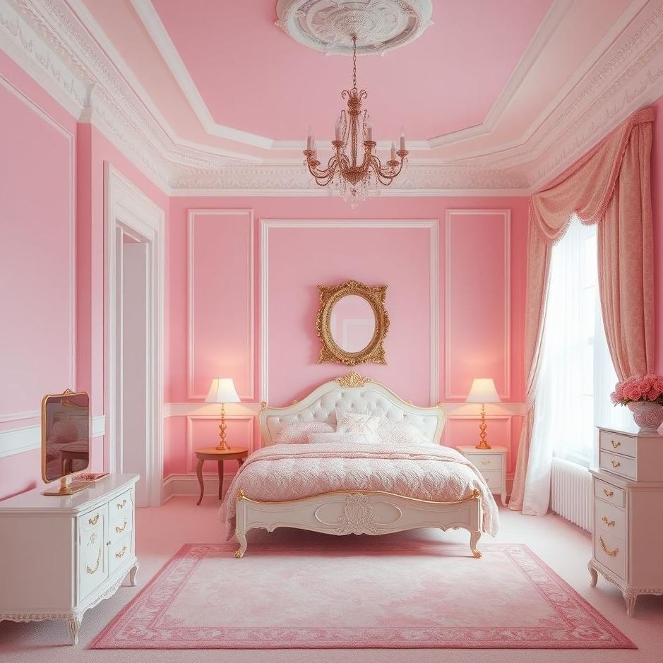 Dream : Pink room in a dream
