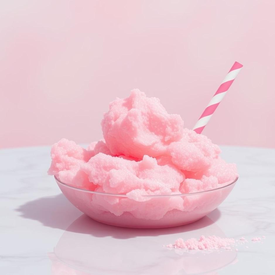 Dream : Pink sherbet in a dream