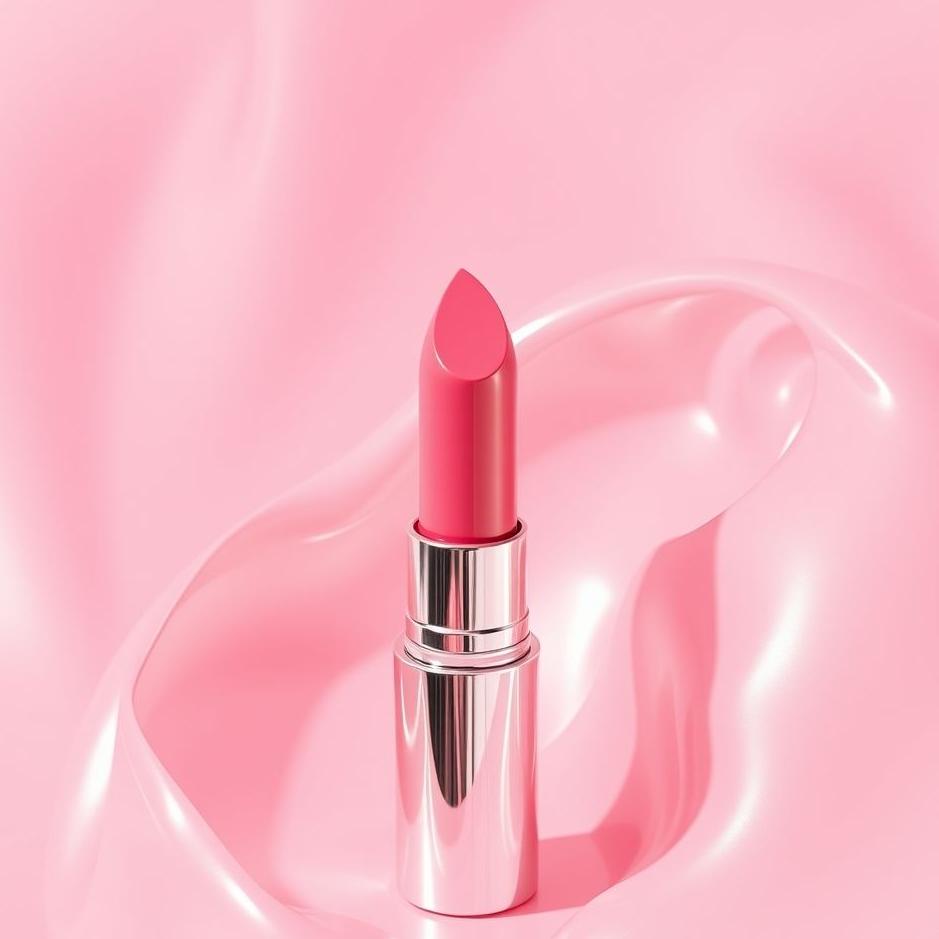 Dream : Pink shiny lipstick in a dream