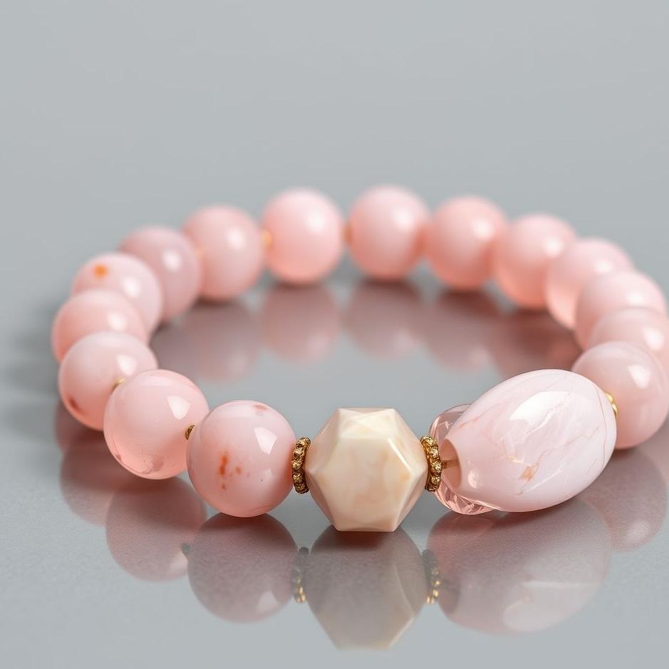 Dream : Pink stone bracelet in a dream