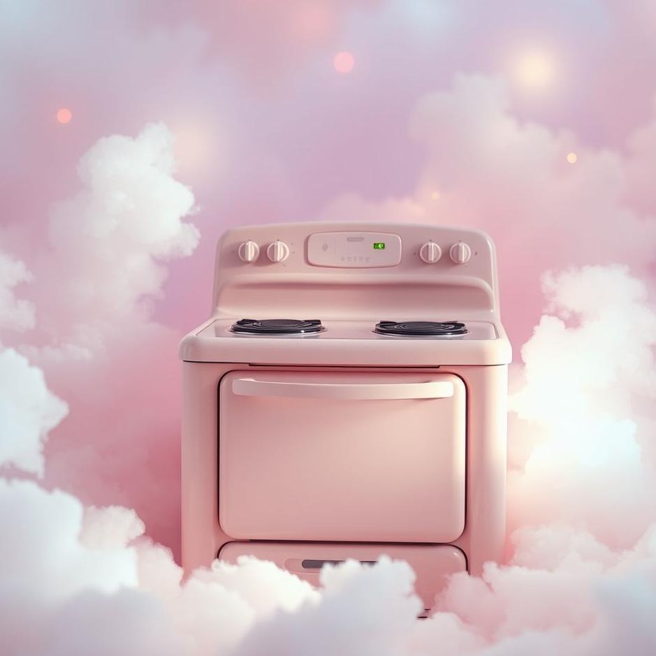 Dream : Pink stove in a dream