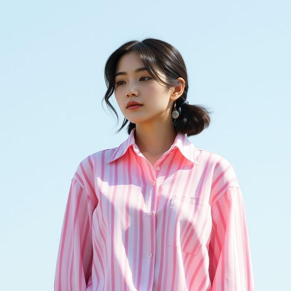 Dream : Pink striped shirt in a dream