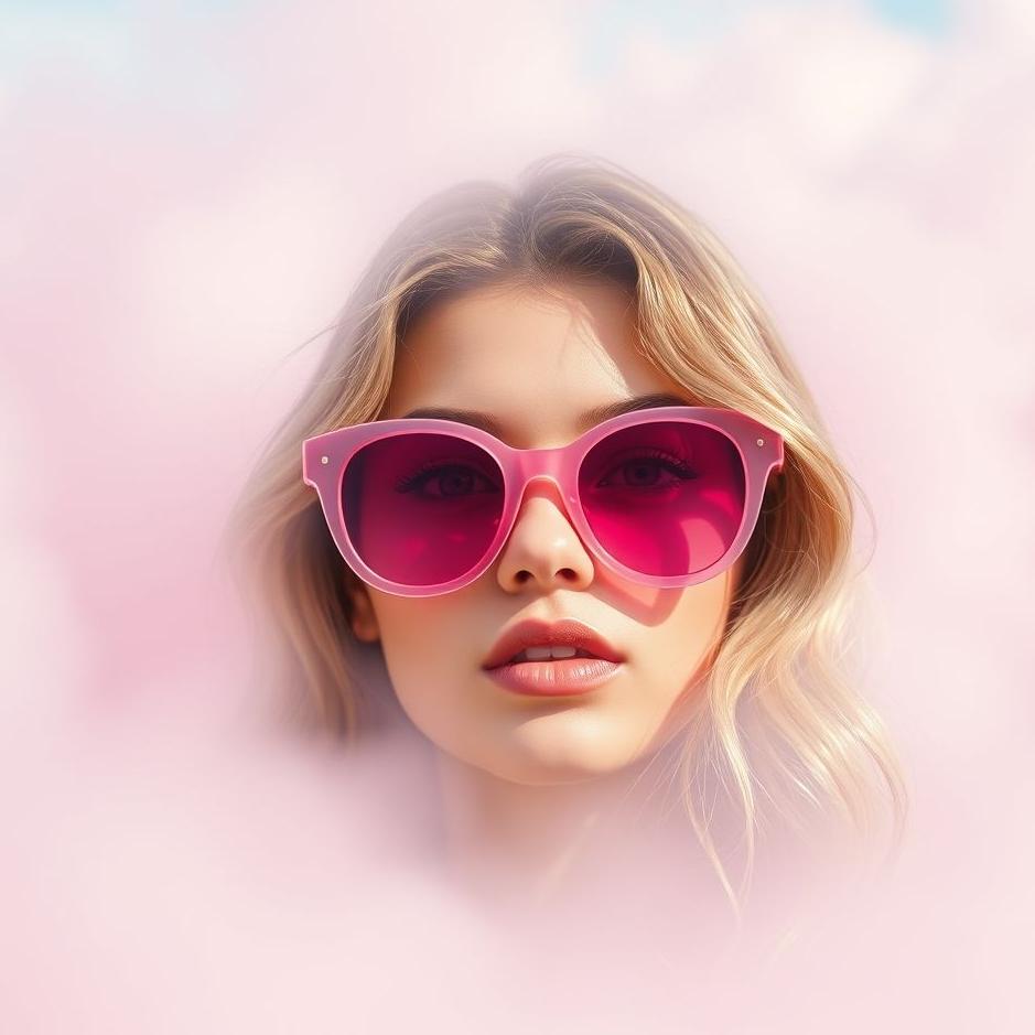 Dream : Pink sunglasses in a dream