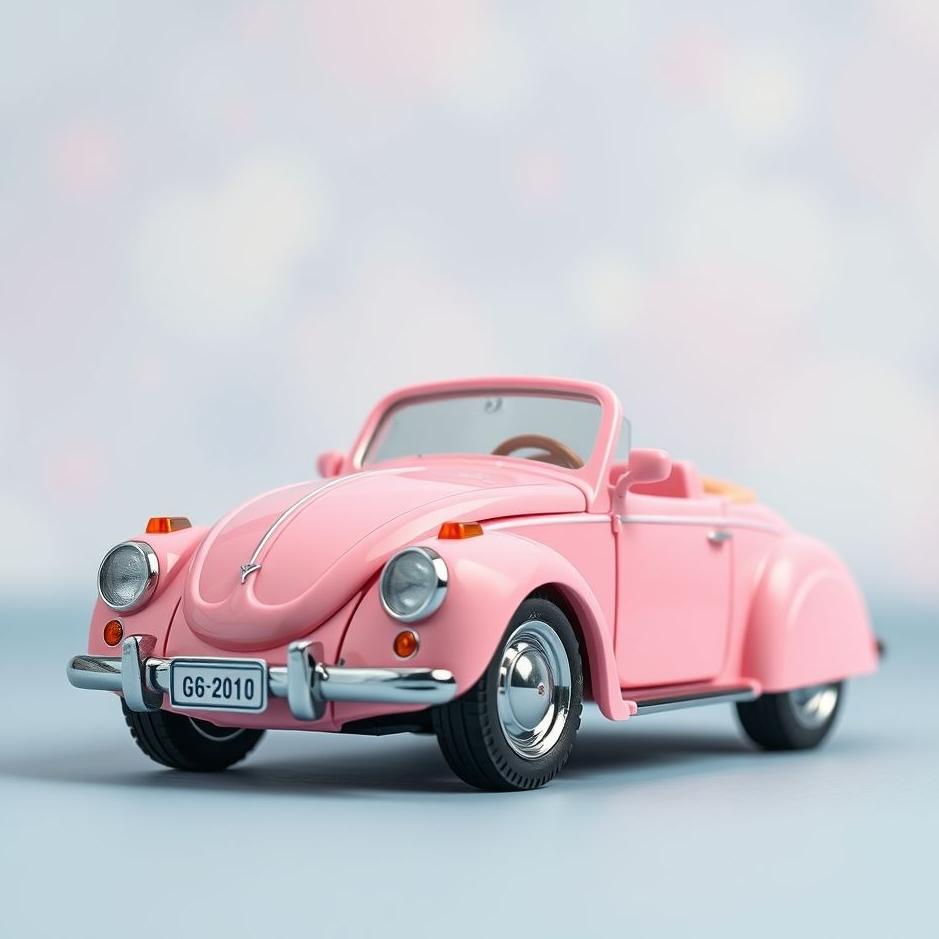 Dream : Pink toy car in a dream