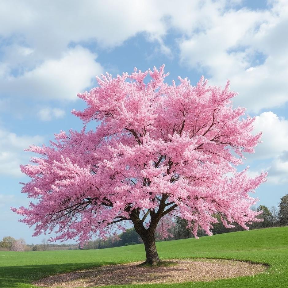 Dream : Pink tree in a dream