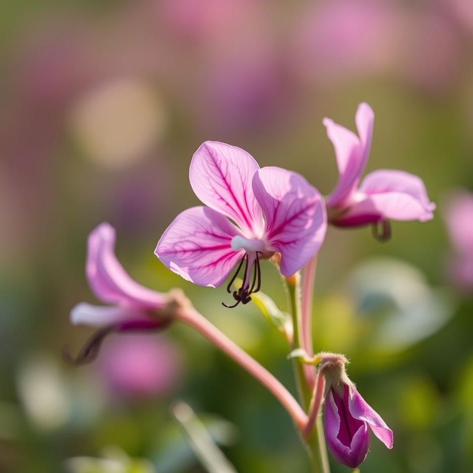 Dream : Pink violet in a dream