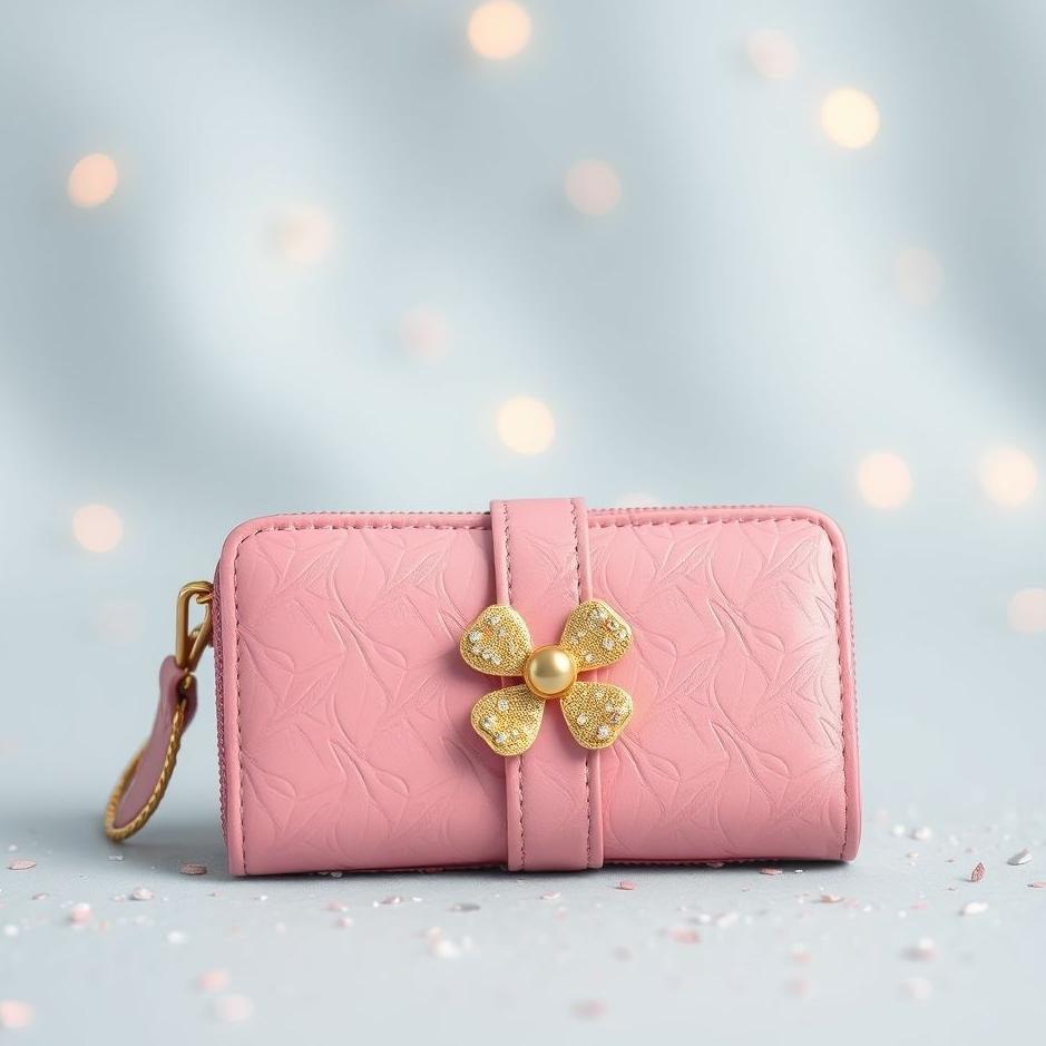 Dream : Pink wallet as a gift in a dream