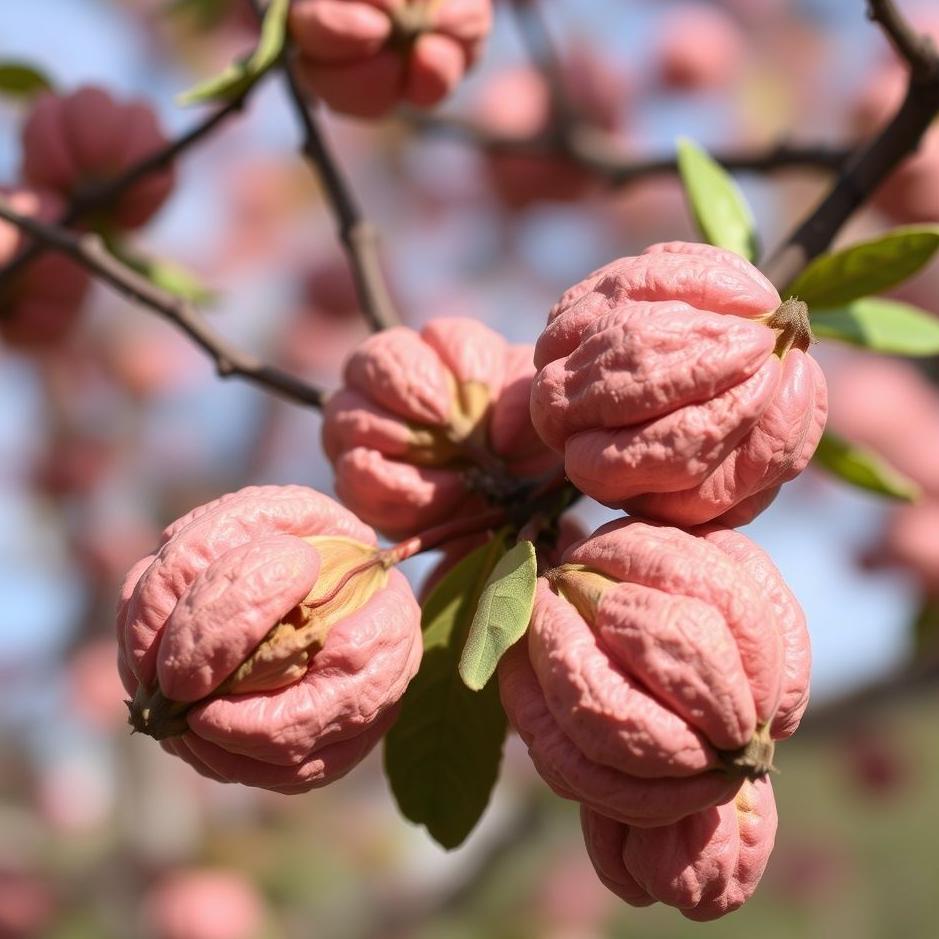 Dream : Pink walnuts in a dream