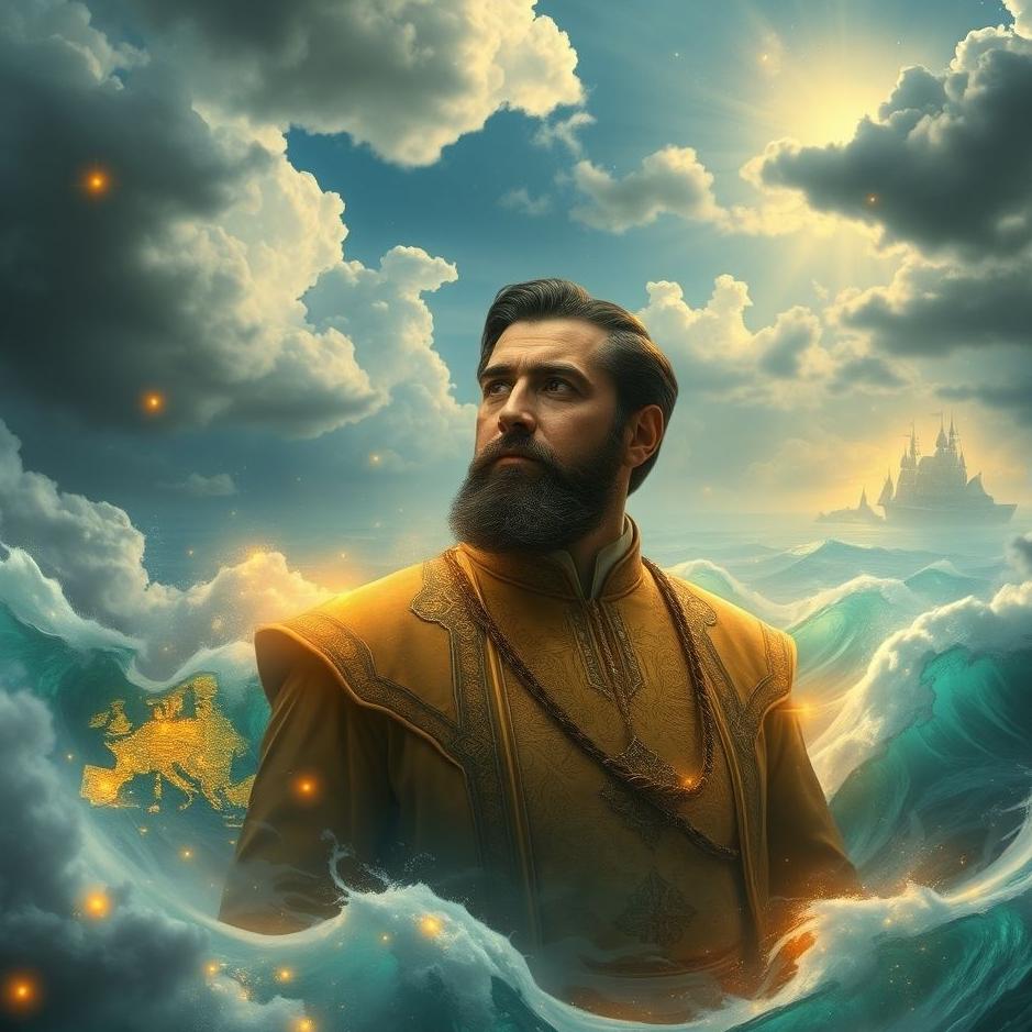 Dream : Piri reis in a dream