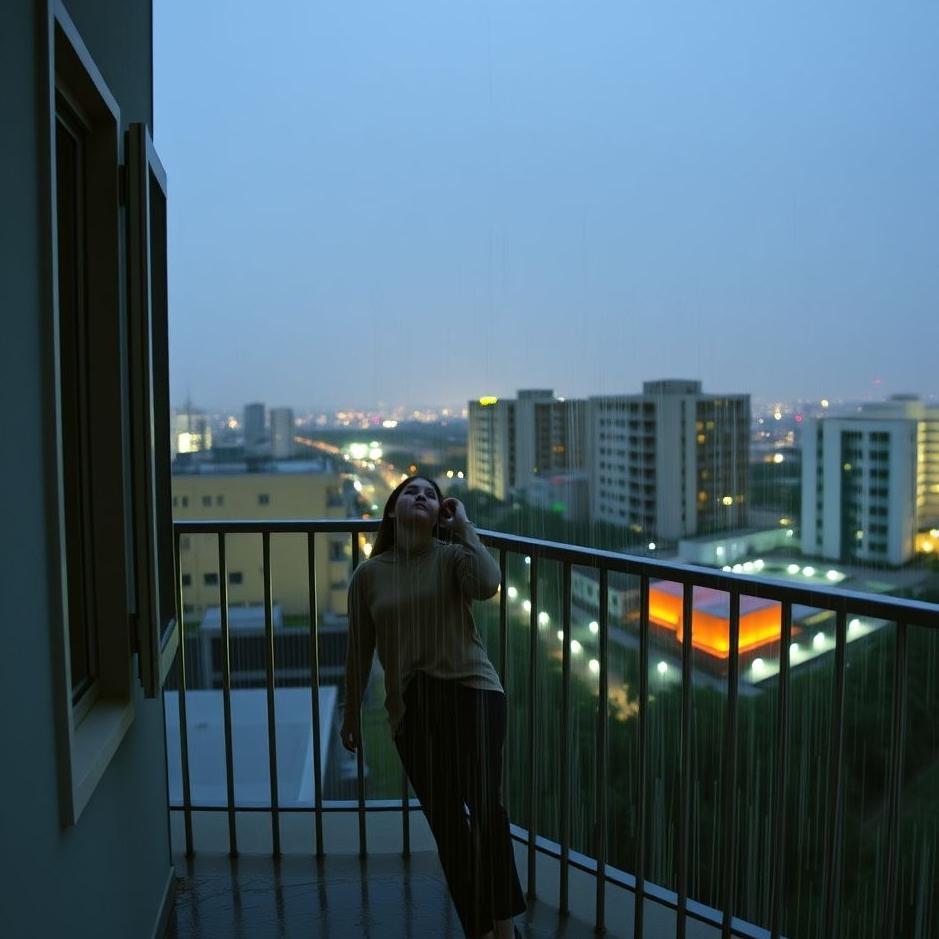 Dream : Pissing on the balcony in a dream