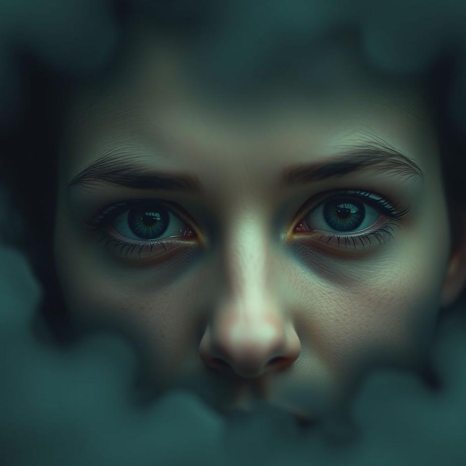 Dream : Pitch-black eyes in a dream