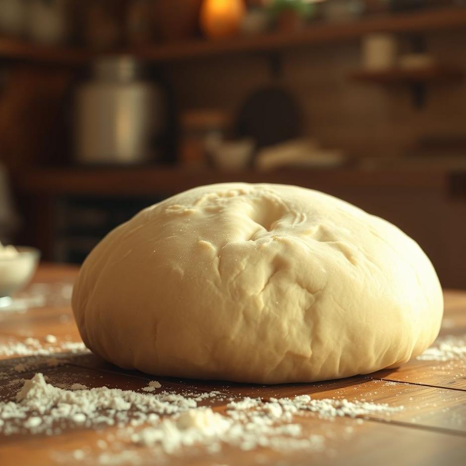Dream : Pizza dough in a dream