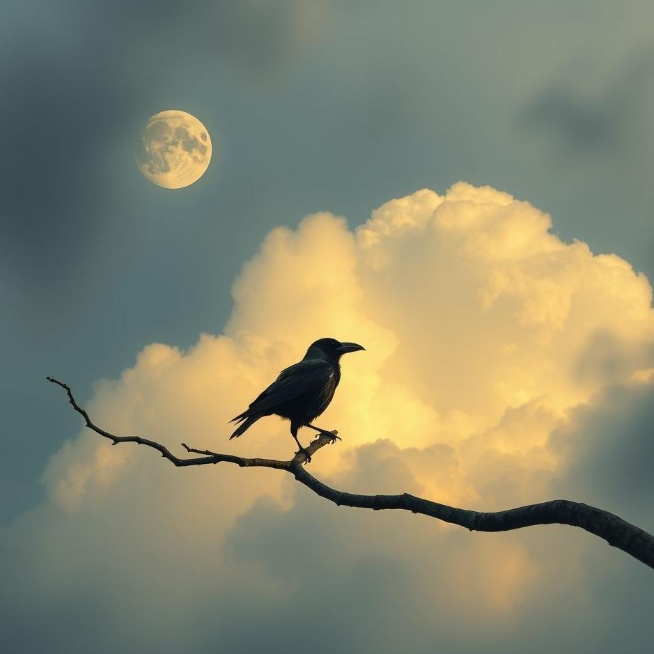 Dream : Placing a crow in a dream