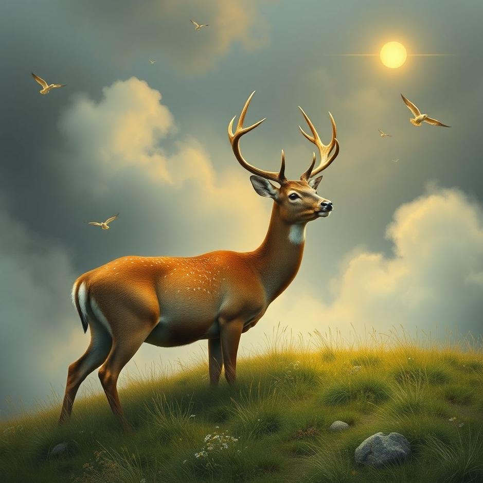 Dream : Placing a deer in a dream
