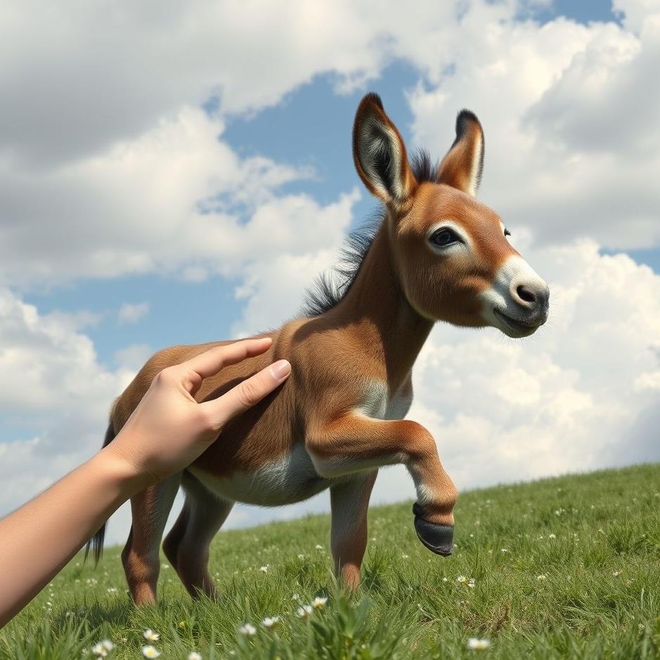 Dream Dictionary : Placing a donkey puppy in a dream