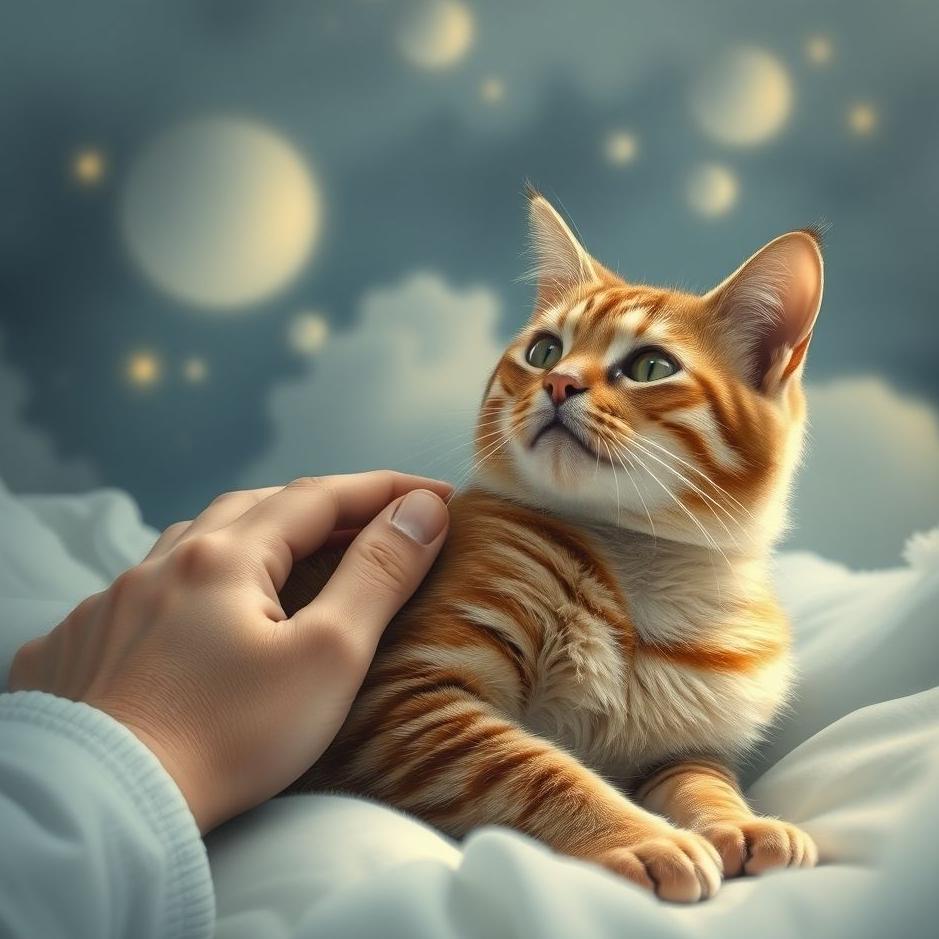 Dream : Placing a male cat in a dream
