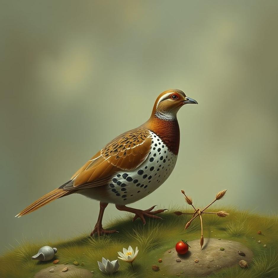 Dream : Placing a partridge in a dream