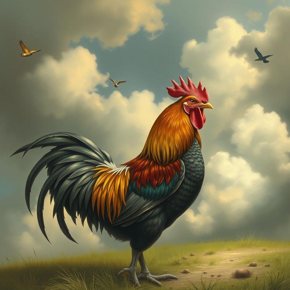 Dream : Placing a rooster in a dream